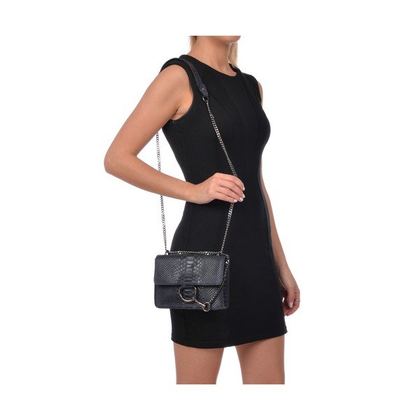 Marsupio in pelle blu scuro Bella - Carla Ferreri-image-4