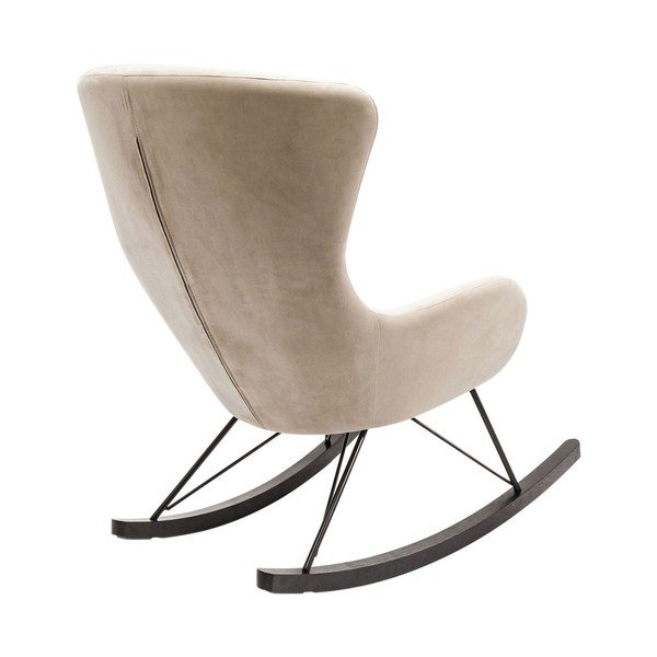 Poltrona a dondolo bianca Oslo - Kare Design-image-3