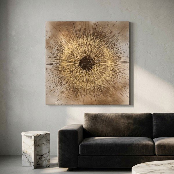 Dipinto con cornice inclusa/dipinto su tela 100x100 cm Bold – Bizzotto-image-1