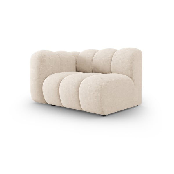 Divano componibile color crema (con penisola a sinistra) Lupine – Micadoni Home-image-2