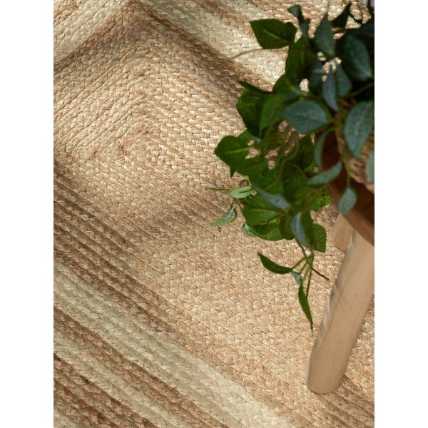 Passatoia color crema/di colore naturale in iuta reversibile/tessuta a mano 70x200 cm Jutta – Hanse Home-image-3