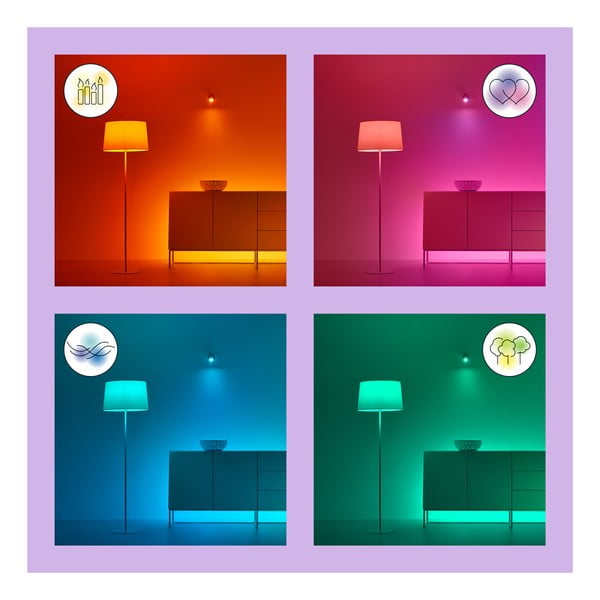 Lampadina smart LED con presa E27, 5 W – WiZ-image-4
