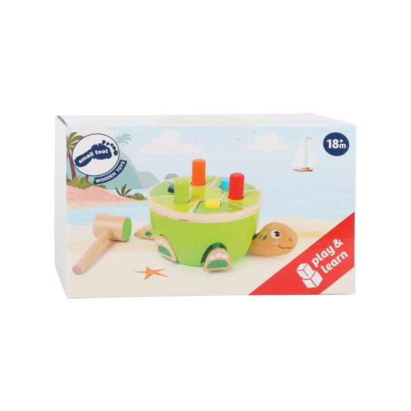 Martello per bambini a forma di tartaruga - Legler-image-4