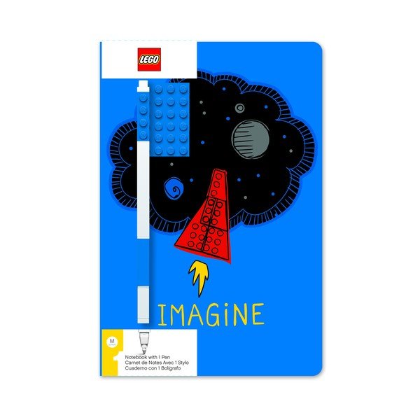Set di taccuini e penne Imagine - LEGO®