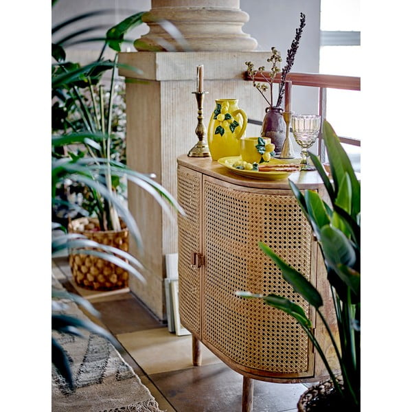 Vaso marrone in gres fatto a mano Reina - Bloomingville-image-3