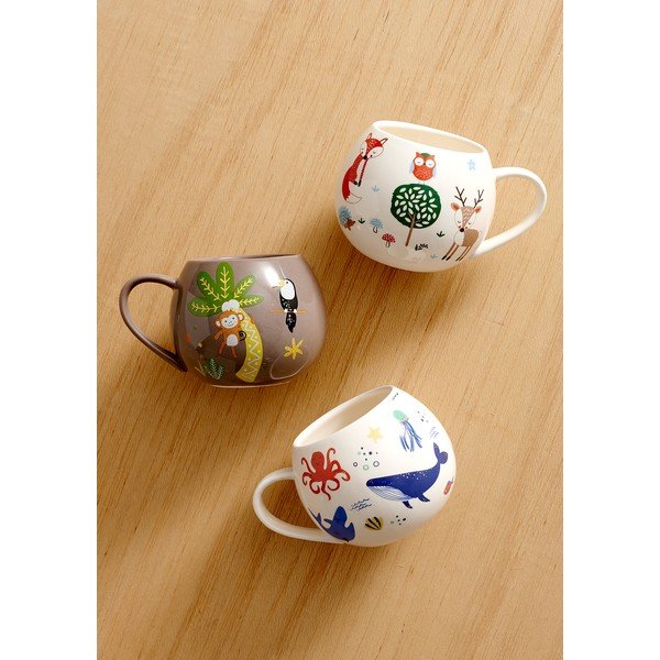 Tazza beige per bambini 160 ml Woodland - Ladelle-image-1