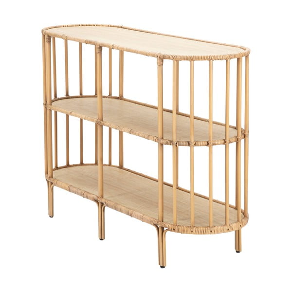 Libreria in metallo colore naturale 120x80 cm Panama - Mauro Ferretti-image-3