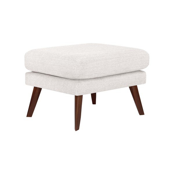 Sgabello bianco panna Elena - Mazzini Sofas