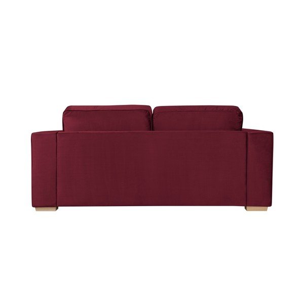 Vínová trojmístná pohovka Cosmopolitan design Chicago-image-1