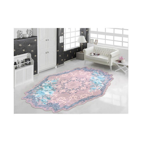 Tappeto durevole Zehno Mavi, 80 x 120 cm - Vitaus