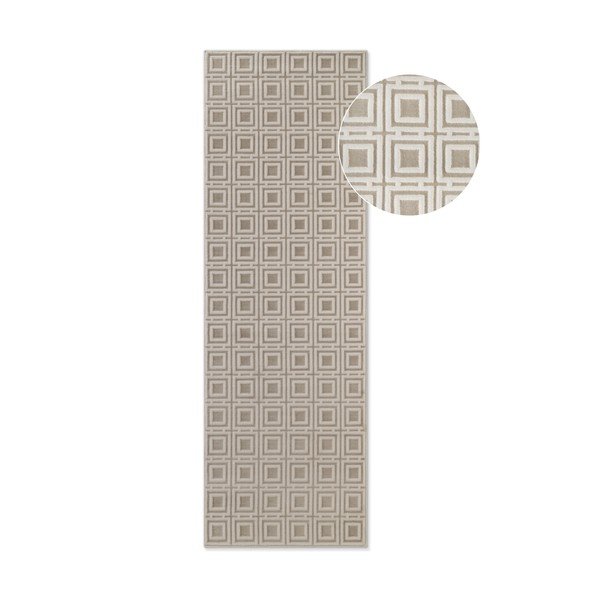 Passatoia color crema 80x240 cm Perles Howlite – Elle Decoration