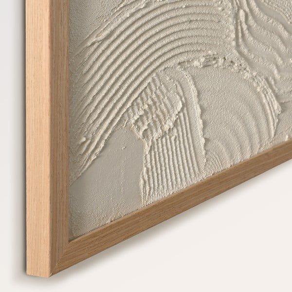 Quadro dipinto a mano 32,5x42,5 cm Sand shadows - Malerifabrikken-image-2