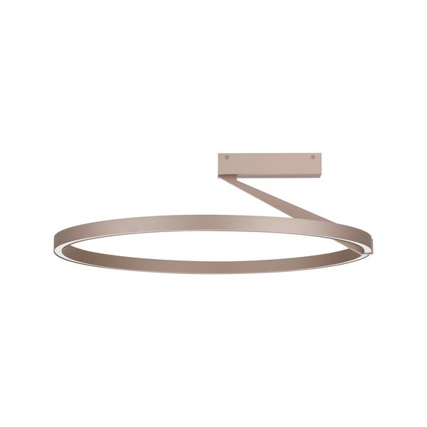 Plafoniera LED oro rosa in alluminio con intensità regolabile Tilia – Nova Luce