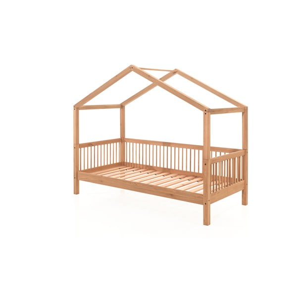 Letto per bambini in legno di quercia in colore naturale 90x200 cm Forrest - Vipack