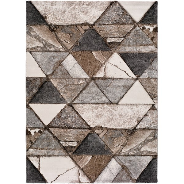 Tappeto marrone , 60 x 120 cm Istanbul Triangle - Universal
