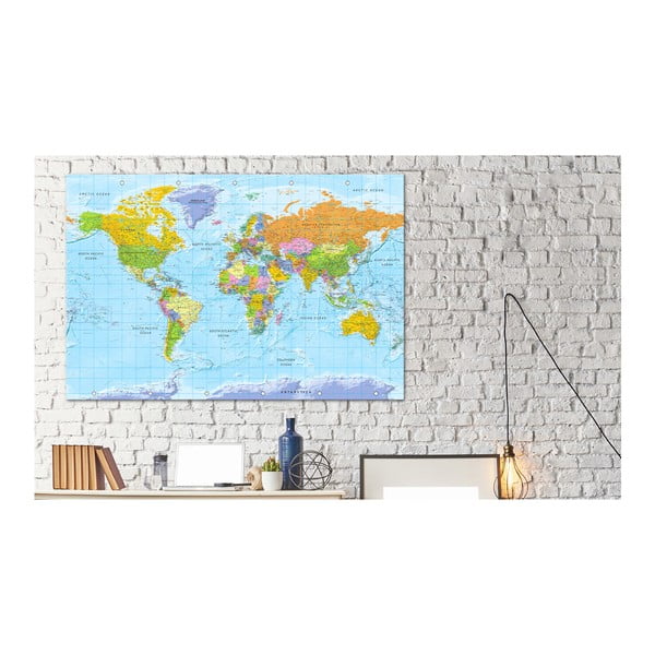 Bimago Mappamondo da parete , 90 x 60 cm Orbis Terrarum - Artgeist-image-1