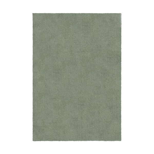 Tappeto verde lavabile in fibra riciclata 120x170 cm Fluffy - Flair Rugs-image-2