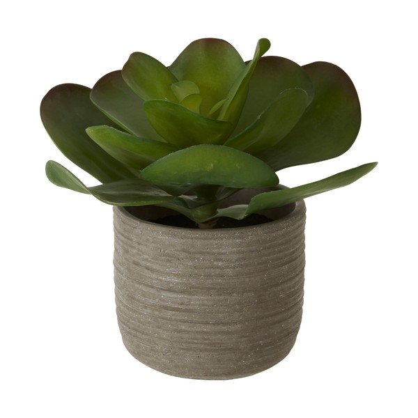 Fiore di loto artificiale in vaso Fiori grigio - Premier Housewares