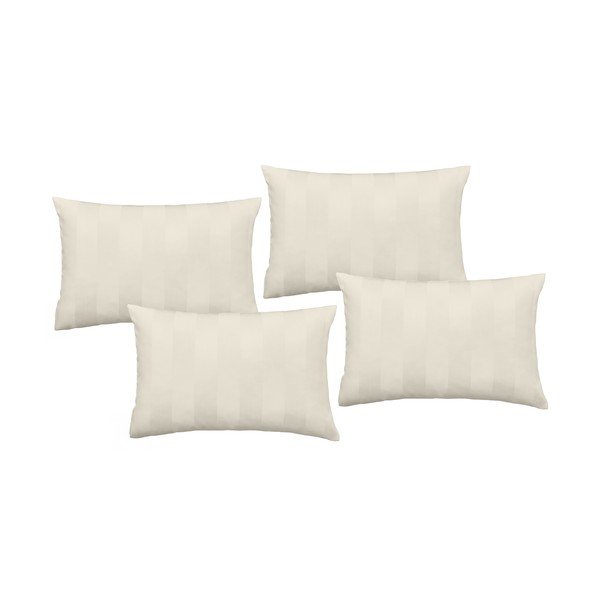 Federe per cuscino in set in raso di seta 4 pz 75x50 cm So Soft Satin Stripe – Catherine Lansfield