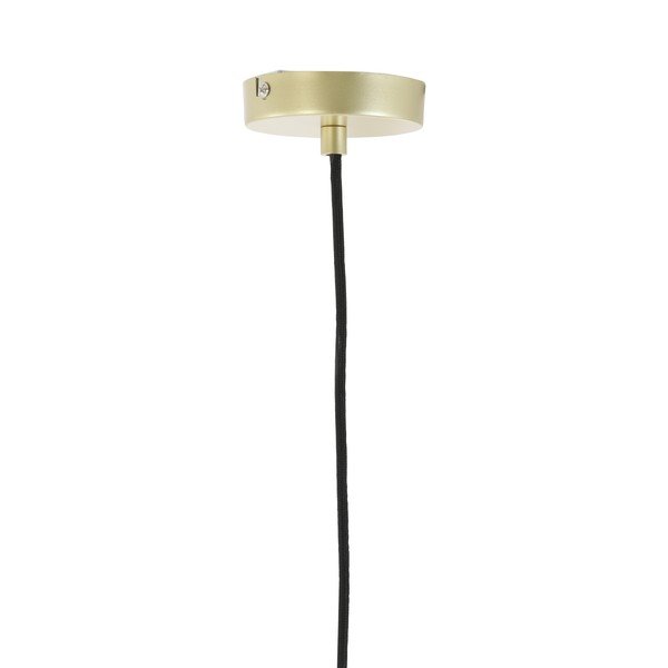 Lampadario color oro con paralume in metallo ø 40 cm Moroc - Light & Living-image-4