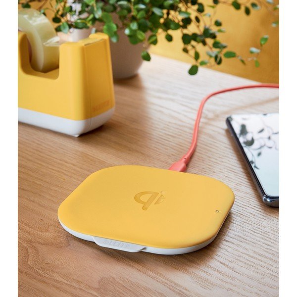 Caricabatterie wireless giallo Cosy - Leitz-image-1
