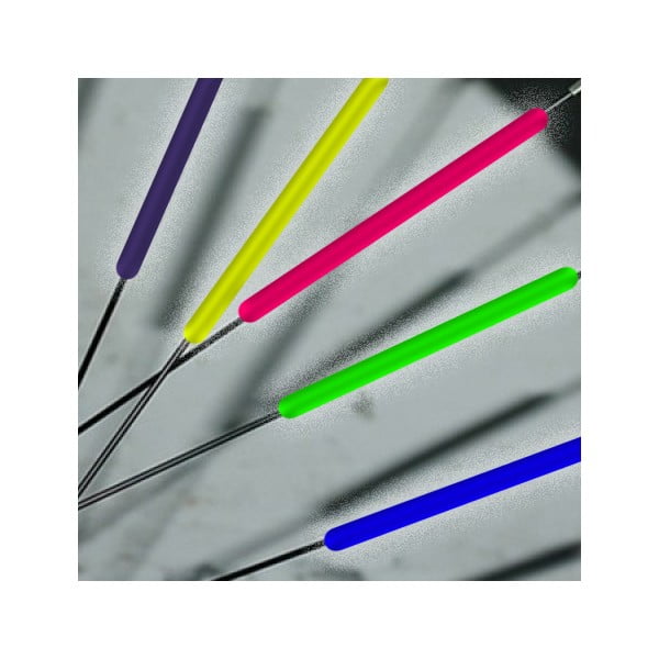 Bastoncini arcobaleno riflettenti per bicicletta 12 pz. - Kikkerland-image-1