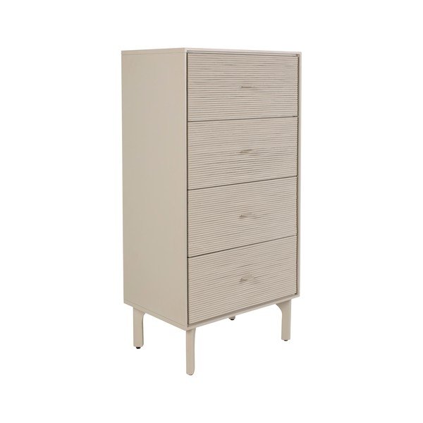 Cassettiera grigio chiaro 60x121x42 cm Morning – Zuiver-image-2