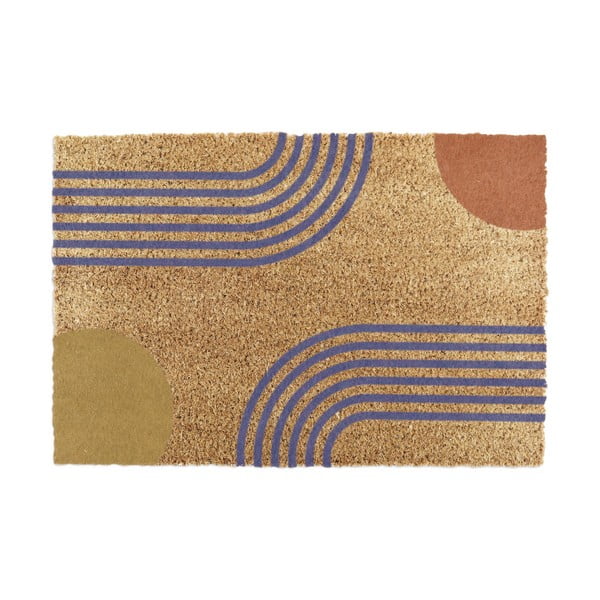 Zerbino in fibre di cocco 40x60 cm Colour Abstract – Artsy Doormats