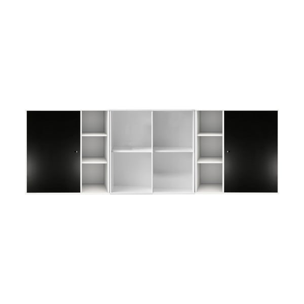 Scrigno da parete in bianco e nero Hammel , 206 x 69 cm Mistral Kubus - Hammel Furniture
