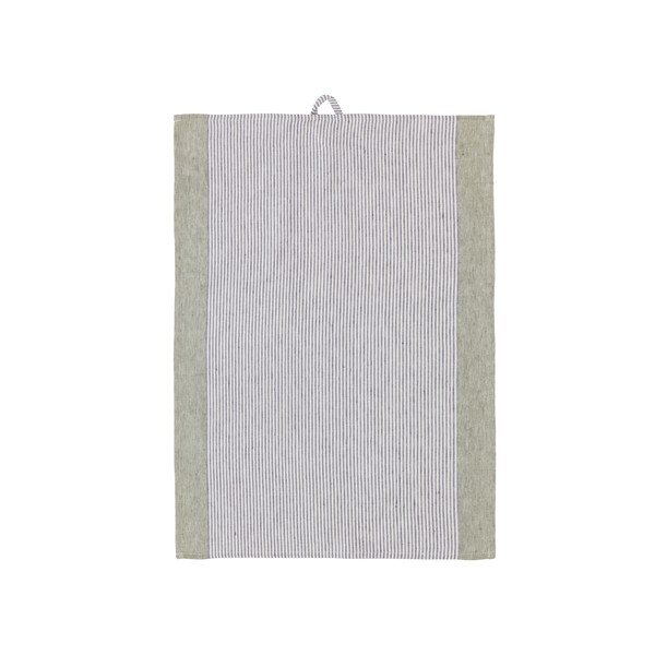 Asciugamano in cotone e lino 50x70 cm Statement Stripe - Södahl