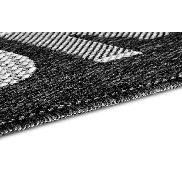 Zerbino grigio antracite , 50 x 80 cm Weave Smiley Welcome - Hanse Home-image-3