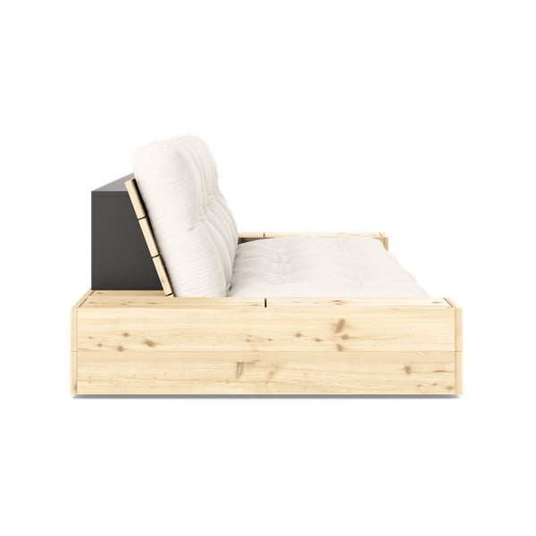 Divano letto crema 244 cm Base - Karup Design-image-3