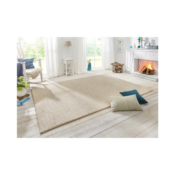 Tappeto crema Wolly, 60 x 90 cm - BT Carpet-image-1