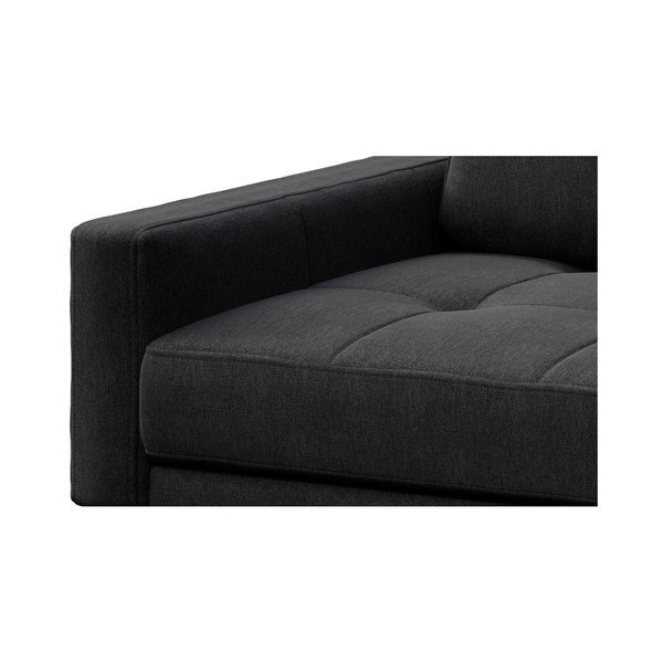Divano trapuntato grigio antracite, 210 cm Musso - MESONICA-image-4
