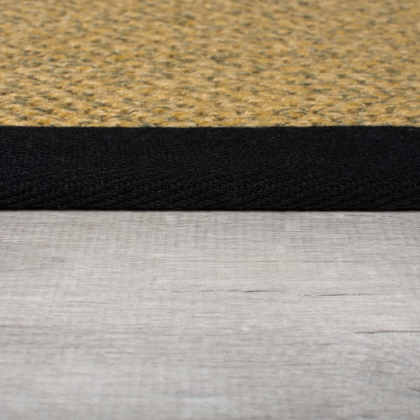 Tappeto da interno e esterno nero e marrone chiaro 120x170 cm Sisal Look – Flair Rugs-image-4