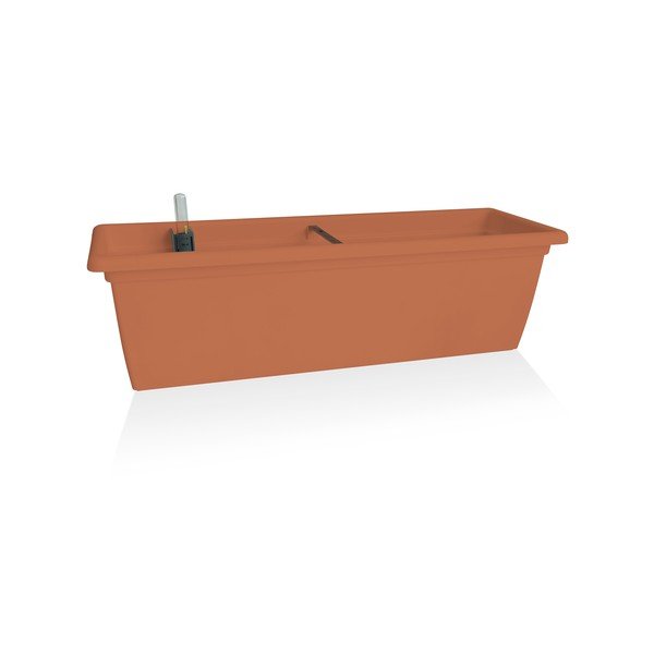 Fioriera in plastica riciclata con sistema di auto-irrigazione 39,5 cm Magnolie 2SMART – Gardenico