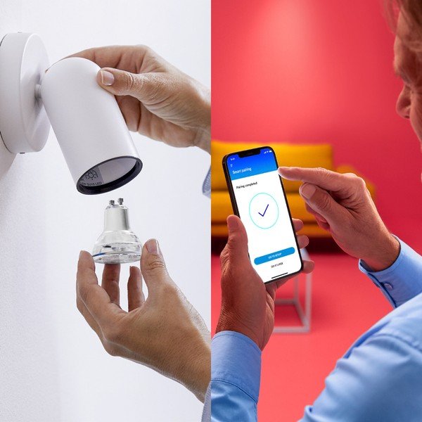 Lampadine smart in set LED 3 pz con presa GU10, 5 W – WiZ-image-1