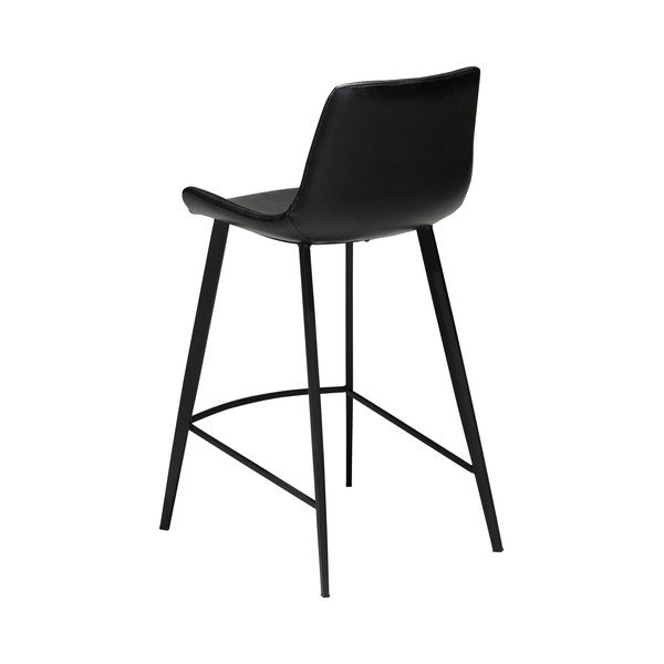 Sedia da bar in similpelle nera DAN-FORM Danimarca , altezza 91 cm Hype - DAN-FORM Denmark-image-3