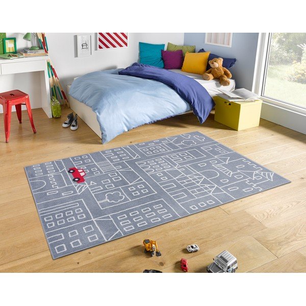 Tappeto per bambini Grigio, 120 x 170 cm Skyscraper - Hanse Home-image-1