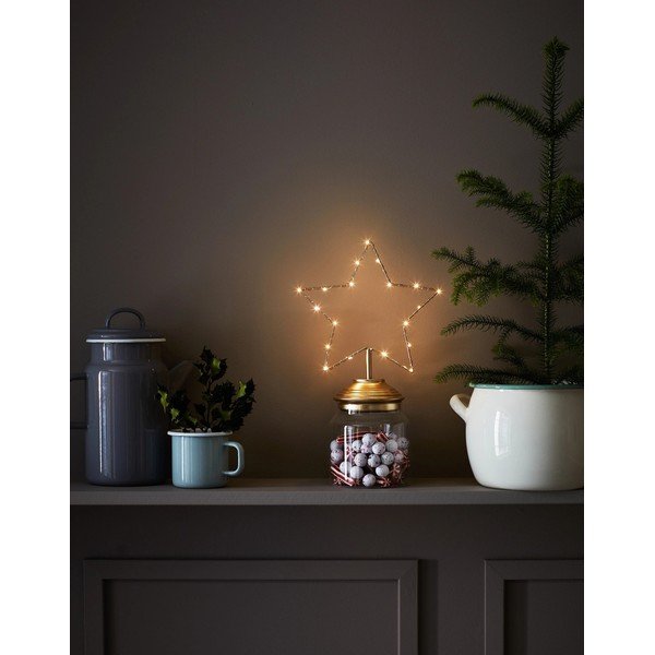 Decorazione luminosa dorata Sweetie – Markslöjd-image-1