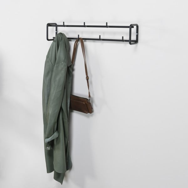 Appendiabiti da parete in metallo nero Clint - Spinder Design-image-4