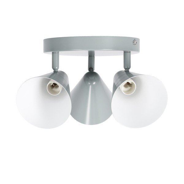 Lampada da soffitto blu con paralume in metallo 34x34 cm Amor - Candellux Lighting-image-2