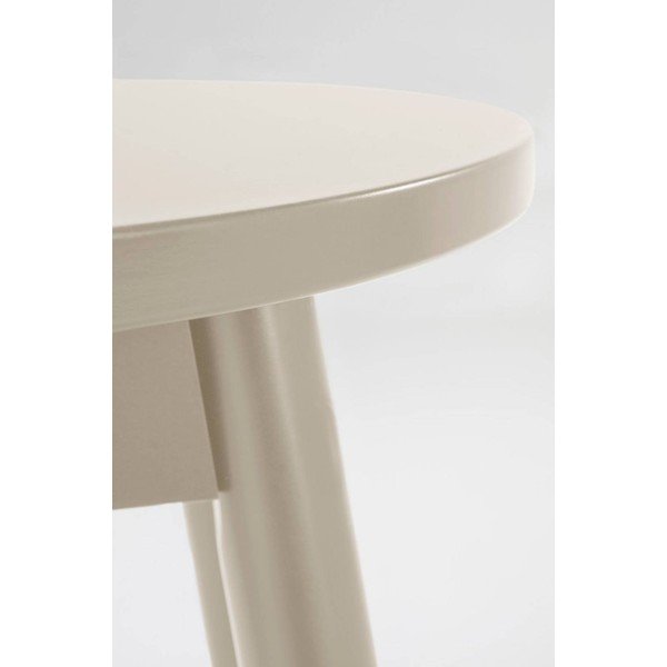 Sedia da bar grigia in pino massiccio (altezza della seduta 65 cm) Kinna – Jotex-image-3