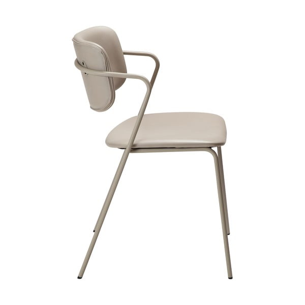 Sedia da pranzo beige Zed - DAN-FORM Denmark-image-2