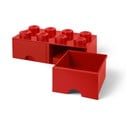 Scatola portaoggetti rossa con due cassetti - LEGO®