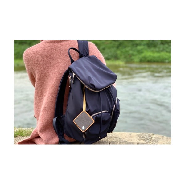 Altoparlante bluetooth Square marrone - Gingko-image-4