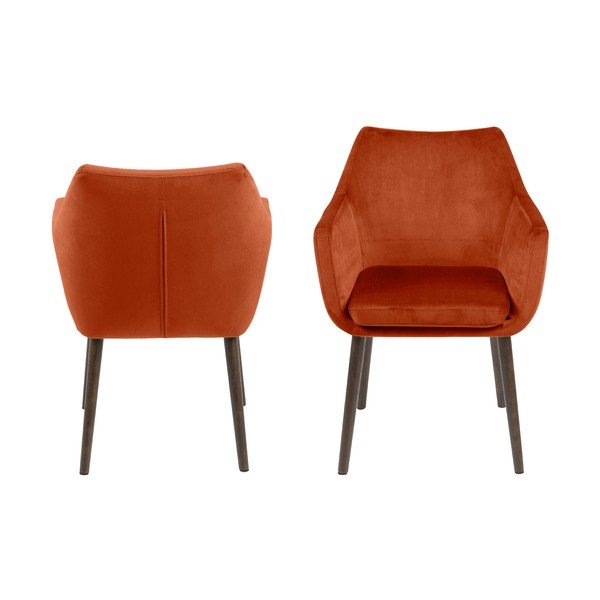 Poltrona arancione Nora - Actona-image-2