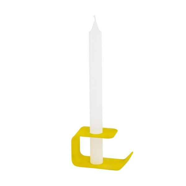 Portacandela in metallo Flec – noo.ma