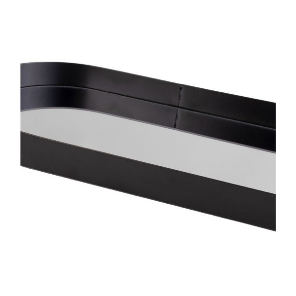 Vassoio nero con specchio Ovale, larghezza 18 cm Mirage - PT LIVING-image-3