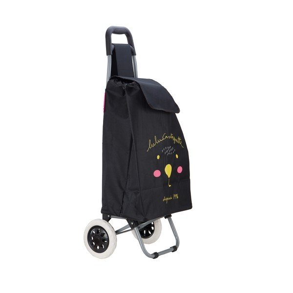 Borsa trolley Lulucastagnette Cosette nera, 37 l - LULUCASTAGNETTE-image-3